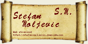 Stefan Moljević vizit kartica